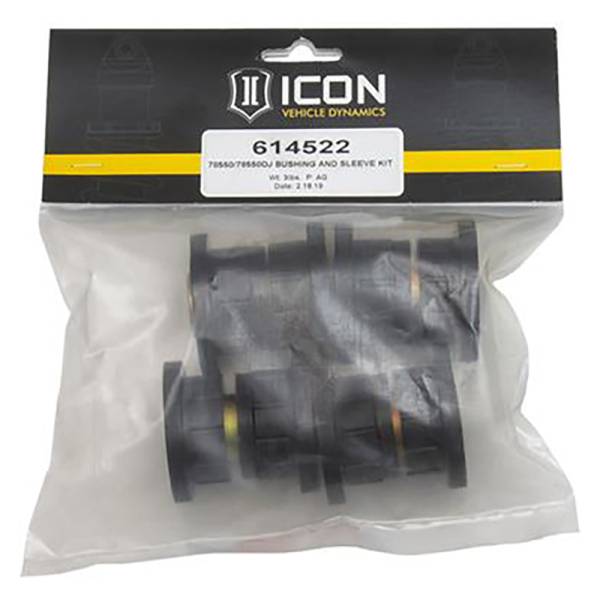 Icon Vehicle Dynamics - Icon 614522 Bushing and Sleeve Kit for GMC Sierra 2500HD/3500 2001-2010