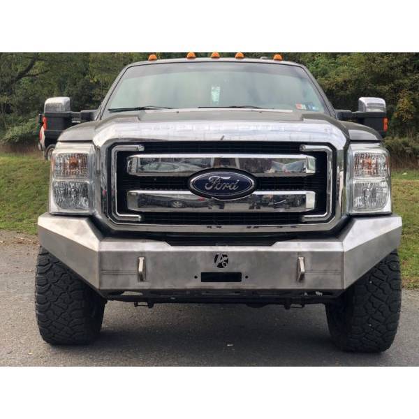 Affordable Offroad - Affordable Offroad 11-16fordfront-B Modular Winch Front Bumper for Ford F-250