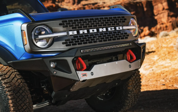 ARB 4x4 Accessories - ARB 3280020 Non-Winch Zenith Front Bumper for Ford Bronco 2021-2023 - For use with Narrow Flare Models
