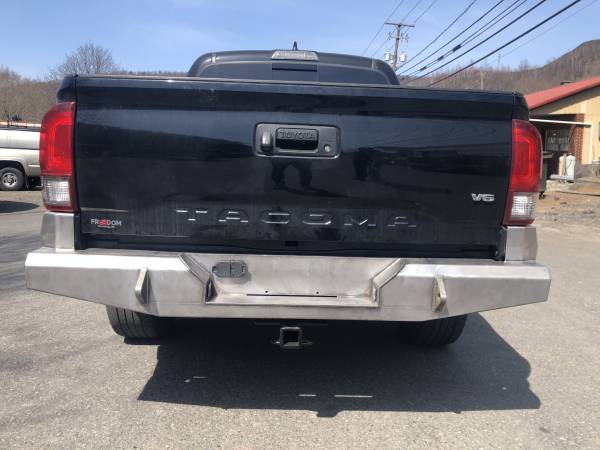 Affordable Offroad - Affordable Offroad TacomaRear Rear Bumper for Toyota Tacoma 2016-2023 - Bare Steel