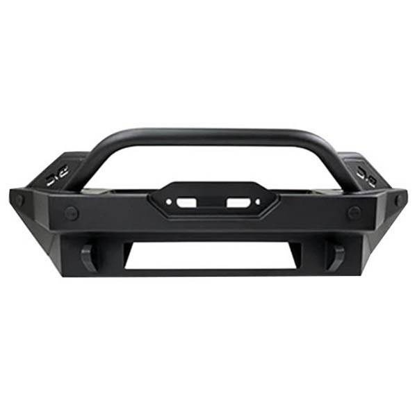 DV8 Offroad - DV8 Offroad FBBR-02 FS-15 Series Winch Front Bumper for Ford Bronco 2021-2022 - Texture Black