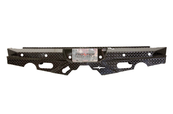 Frontier Gear - Frontier Gear 100-41-9006 Rear Bumper with Sensor Holes and Backup Lights for Dodge Ram 2500/3500 2019-2020 New Body Style