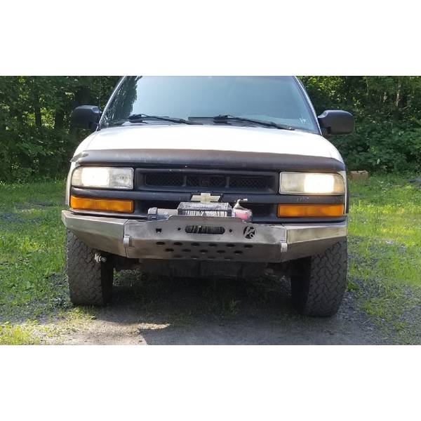 Affordable Offroad - Affordable Offroad s10blazermod Modular Winch Front Bumper for Chevy S-10