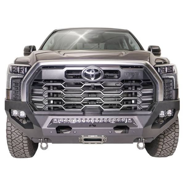 Fab Fours - Fab Fours TT22-X5451-1 Matrix Front Bumper with No Guard for Toyota Tundra 2022