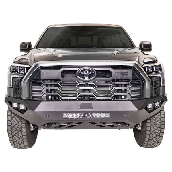 Fab Fours - Fab Fours TT22-D5451-1 Vengeance Front Bumper with No Guard for Toyota Tundra 2022