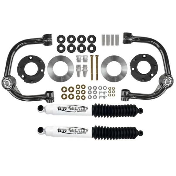 Tuff Country - Tuff Country 23921KN 4x4 3" Front Lift Kit with Shocks for Ford F-150 2021-2022