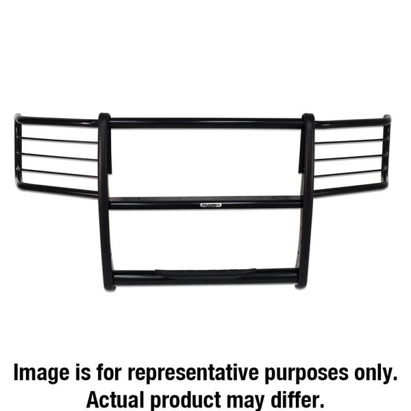 Go Rhino - Go Rhino 3373MB 3000 Series StepGuard Grille Guard with Brush Guards for Ford F-250/F-350 Super Duty 2017-2022 - Black