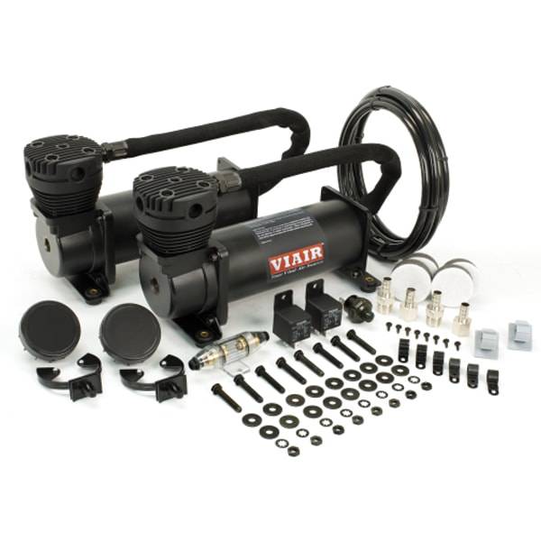 Viair - Viair 48042 480C Dual Performance Value Pack Air Compressor Kit - Stealth Black