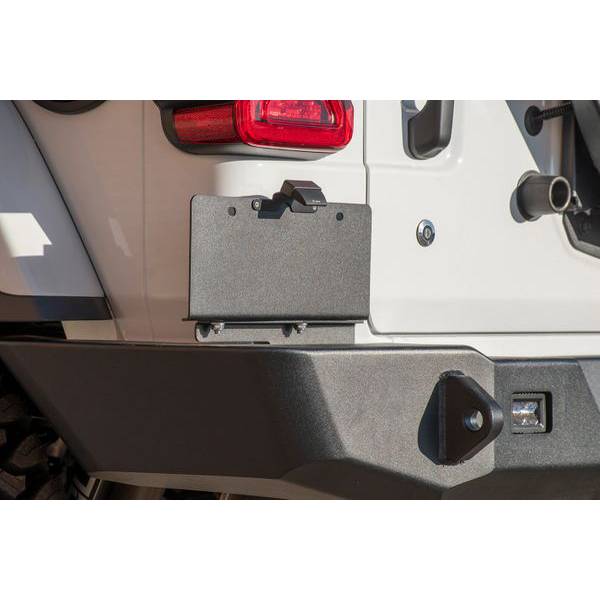 Expedition One - Expedition One JL-STLB-PC Spare Tire Lift Bracket for Jeep Wrangler JL 2018-2024 - Textured Black Powder Coat