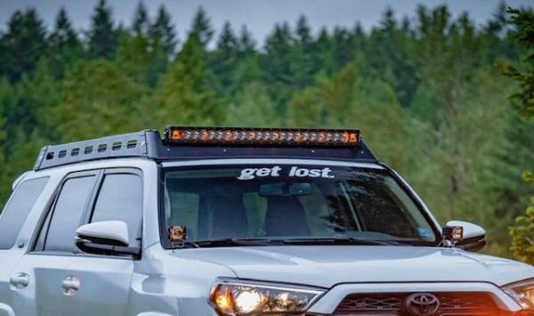 Expedition One - Expedition One MULE-UR-4R10+-CUTOUT Mule Roof Rack for Toyota 4Runner 2010-2023