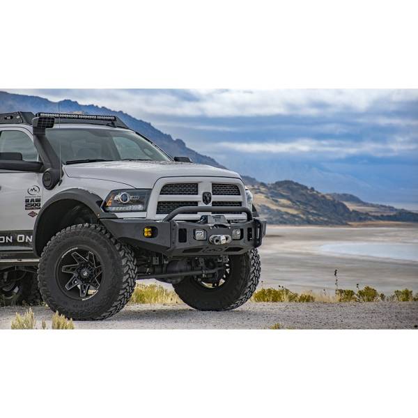 Expedition One - Expedition One RAM25/35-ULTRFB-IS/DSL-SF-PC RangeMax Ultra Front Bumper for Dodge Ram 2500/3500 2010-2018 - Textured Black Powder Coat