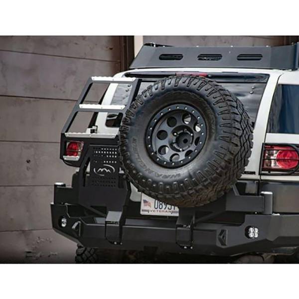 Expedition One - Expedition One LADDER-4R10+/FJ/LX-RB Dual Swing Arm Setups Bolt-On Ladder