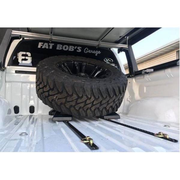 Expedition One - Expedition One PRE-RUNNER-TM-PC Pre-Runner Tire Mount - Textured Black Powder Coat