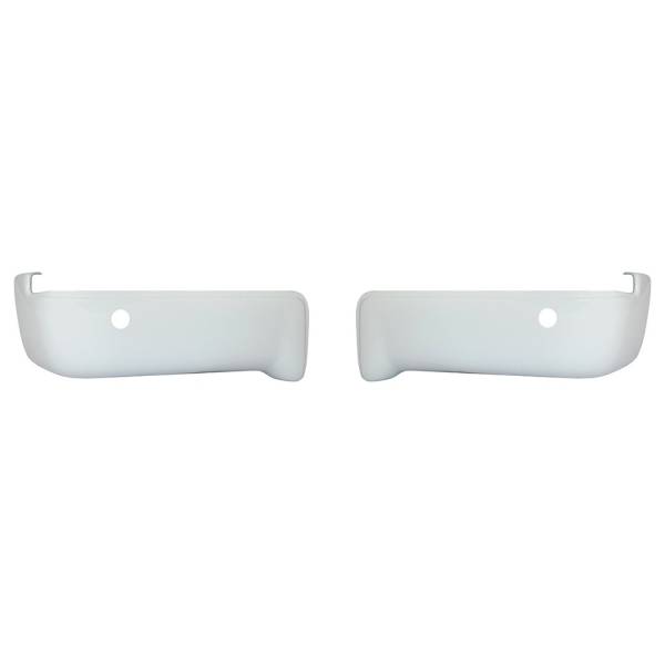 BumperShellz - BumperShellz BF3010 Rear Delete Truck Bumper Caps for Ford F-150 2009-2014 - Gloss White