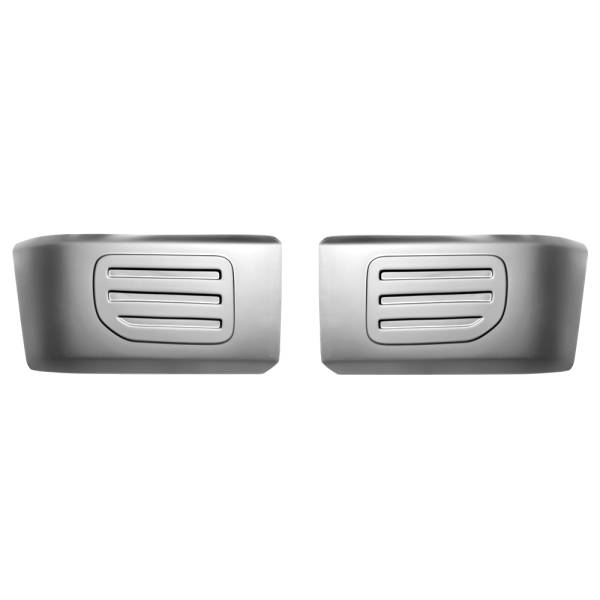 BumperShellz - BumperShellz DF0112 Front Delete Bumper Caps (Side Cover Only) for Ford F-150 2015-2017 - Paintable ABS