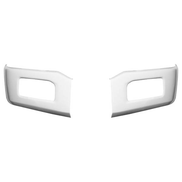 BumperShellz - BumperShellz EF0210 Front Bumper Covers for Ford F-150 2018-2020 - Gloss White