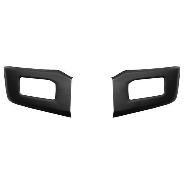 BumperShellz - BumperShellz EF0213 Front Bumper Covers for Ford F-150 2018-2020 - Armor Coated