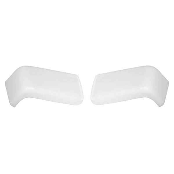 BumperShellz - BumperShellz BG1010 Rear Delete Truck Bumper Cap Kit for Chevy and GMC Silverado and Sierra 1500/2500HD/3500 2007-2013 - GM Olympic White