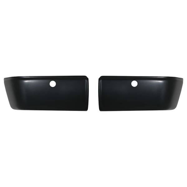 BumperShellz - BumperShellz BG3012 Rear Delete Truck Bumper Cap Kit for Chevy and GMC Silverado and Sierra 1500/2500HD/3500 2007-2013 - Paintable ABS