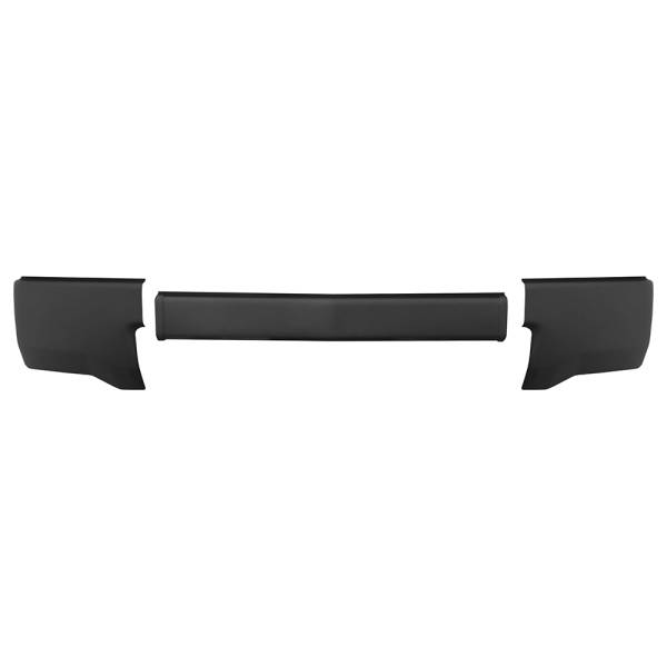 BumperShellz - BumperShellz BK0102 Front Bumper Covers and Overlays for Chevy Silverado 1500 2014-2015 - Matte Black