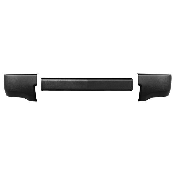 BumperShellz - BumperShellz BK0111 Front Bumper Covers and Overlays for Chevy Silverado 1500 2014-2015 - Textured Black TPO
