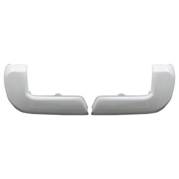 BumperShellz - BumperShellz DT10SW Rear Delete Bumper Covers for Toyota Tacoma 2016-2022 - Super White II