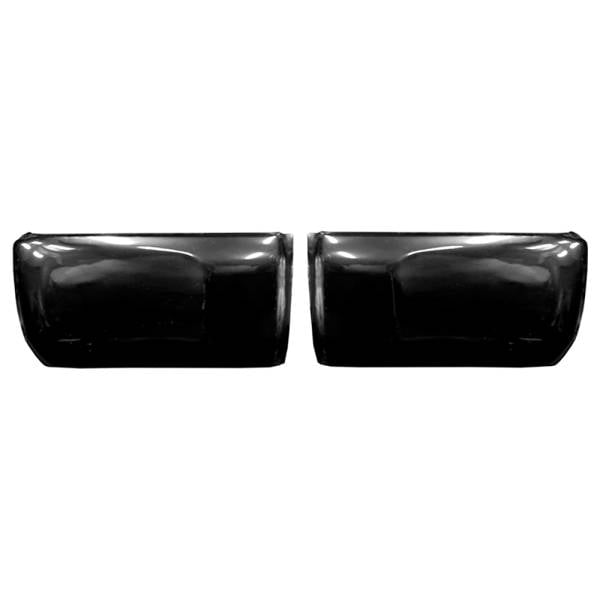 BumperShellz - BumperShellz DU1001 Rear Bumper Covers for Toyota Tundra 2014-2021 - Gloss Black
