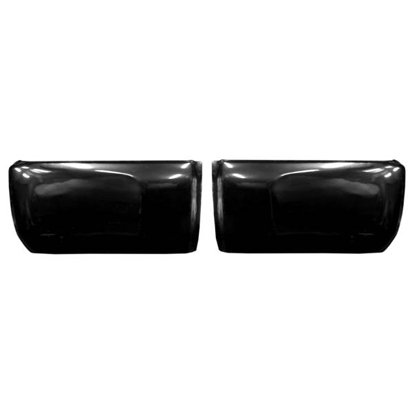 BumperShellz - BumperShellz DU3001 Rear Bumper Covers for Toyota Tundra 2014-2021 - Gloss Black