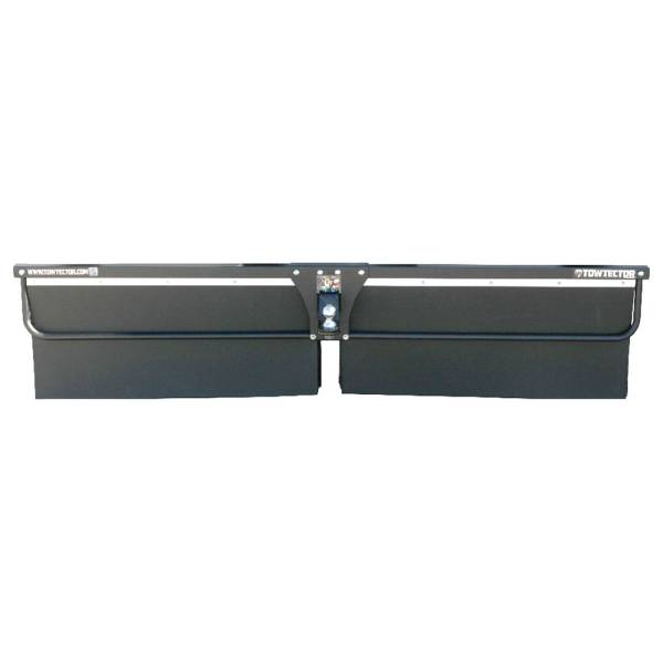 Towtector - Towtector 27822-T4DM Tier 4 78" x 22" Maximum Duty Single Rubber Flap and Brush Strip with 2" Hitch and Duramax Wing
