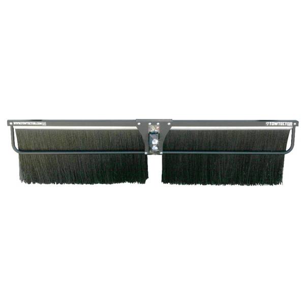 Towtector - Towtector 27814-T2EO Tier 2 78" x 14" Medium Duty Single Brush Strip with 2" Hitch and Exhaust Outlet