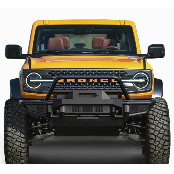 Scorpion Extreme Products - Scorpion Extreme Armor P000063 Heavy Duty Winch Tube Front Bumper for Ford Bronco 2021-2024