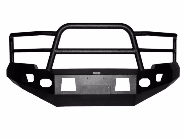 Tough Country - Tough Country EFR2011FAL-BLKWKL Evolution Front Bumper Full Top with Grille Guard for Ford F250/F350 2011-2016