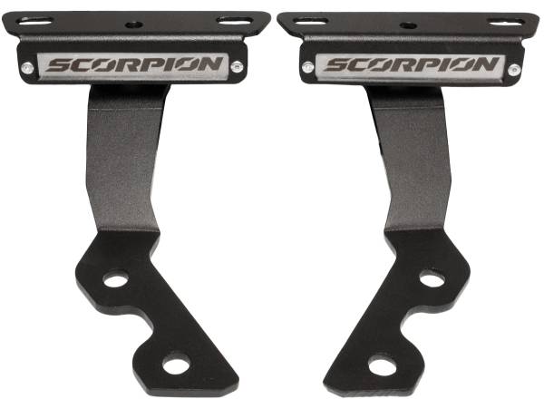 Scorpion Extreme Products - Scorpion P000069 A-Pillar Dual Pod Light Ditch Mount for Toyota Tundra 2022
