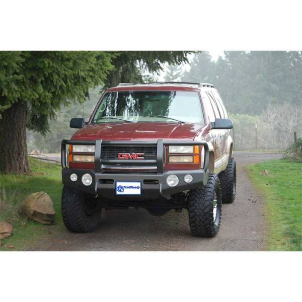 TrailReady - TrailReady 10100G Winch Front Bumper with Full Guard for GMC Jimmy 1981-1991