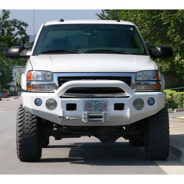 TrailReady - TrailReady 10100P Winch Front Bumper with Pre-Runner Guard for GMC Sierra 1500/2500/3500 1981-1988