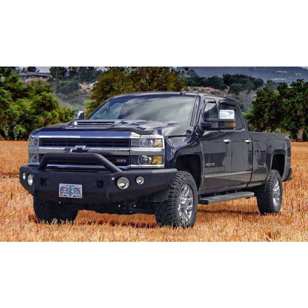 TrailReady - TrailReady 10655P Winch Front Bumper with Pre-Runner Guard for Chevy Avalanche 2015-2020