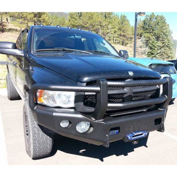 TrailReady - TrailReady 11500G Winch Front Bumper with Full Guard for Dodge Ram 2500/3500 2003-2005