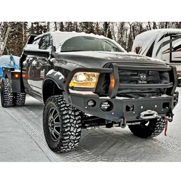 TrailReady - TrailReady 11675G Winch Front Bumper with Full Guard for Dodge Ram 1500 2009-2018