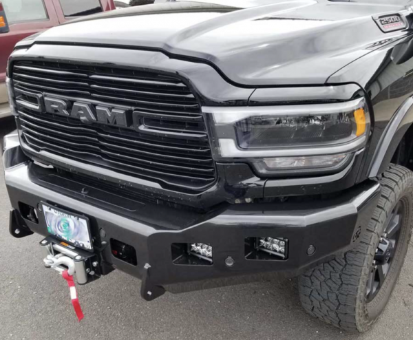 TrailReady - TrailReady 11775B Winch Front Bumper for Dodge Ram 1500 2019-2024