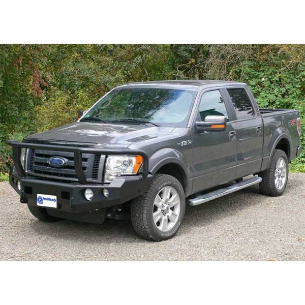 TrailReady - TrailReady 12200G Winch Front Bumper with Full Guard for Ford F150 1997-2003