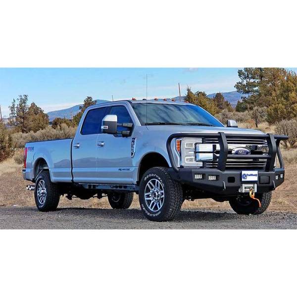 TrailReady - TrailReady 12304G Winch Front Bumper with Full Guard for Ford F250/F350 2008-2010