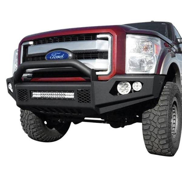 TrailReady - TrailReady 31008 Front Bumper with Pre-Runner Guard for Ford F250/F350/Excursion 2005-2007