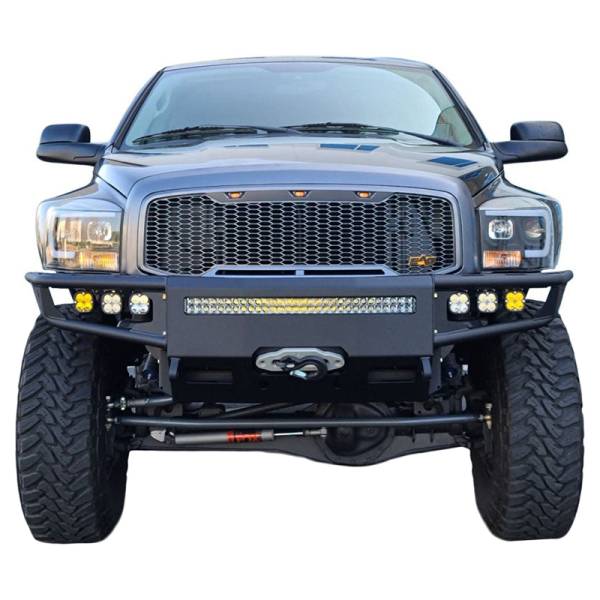 Chassis Unlimited - Chassis Unlimited CUB950021 Diablo Series Winch Front Bumper for Dodge Ram 2500/3500 2006-2009