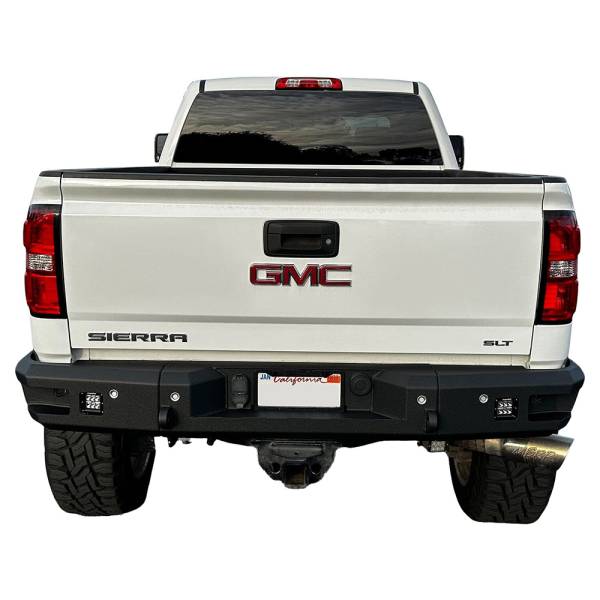 Chassis Unlimited - Chassis Unlimited CUB990301 Attitude Series Rear Bumper for Chevy Silverado and GMC Sierra 2500HD/3500 2015-2019