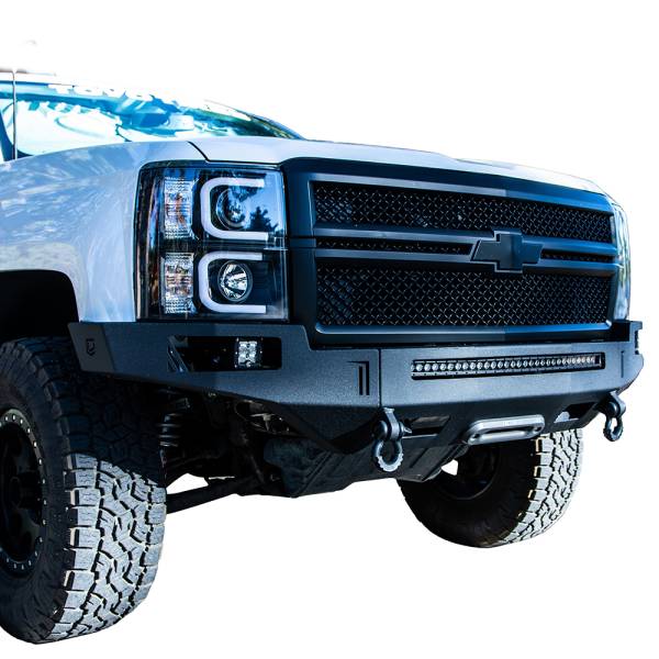 Chassis Unlimited - Chassis Unlimited CUB900591 Octane Series Winch Front Bumper for Chevy Silverado 1500 2014-2015