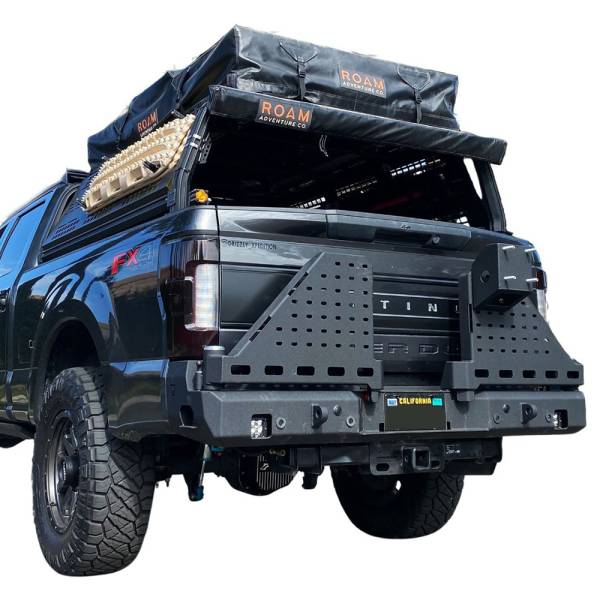 Chassis Unlimited - Chassis Unlimited CUB960141 Octane Series Dual Swing Out Rear Bumper for Ford F-250/F-350 2017-2022