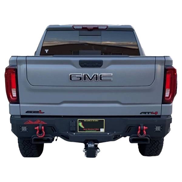 Chassis Unlimited - Chassis Unlimited CUB910401 Octane Series Rear Bumper for Chevy Silverado and GMC Sierra 1500 2019-2021