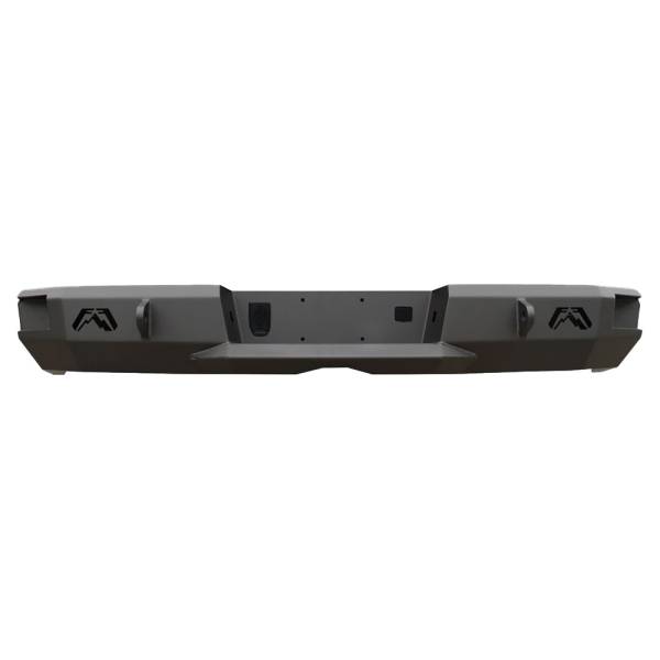 Fab Fours - Fab Fours FS23-W5951-B Premium Rear Bumper with Sensor for Ford F250/F350 2023-2024 *Bare Steel No Finish