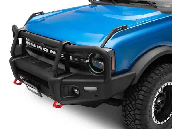 ARB 4x4 Accessories - ARB 3480010 Summit Winch Front Bumper for Ford Bronco 2021-2023