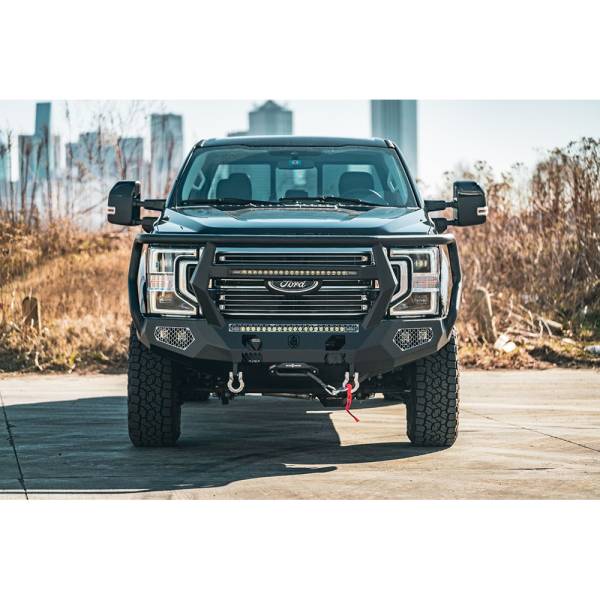 Road Armor - Road Armor 6172EF7B Evolution Front Bumper with Reaper Guard for Ford F-250/F-350 2017-2022
